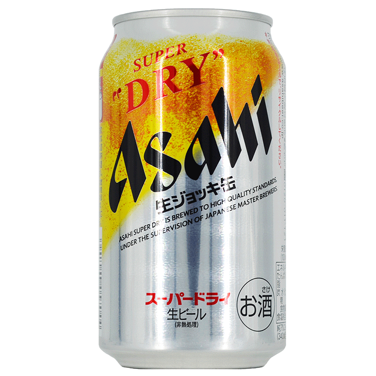 Asahi Super Dry Nama Jokki 340ml Can (Japan) – Regional Wines