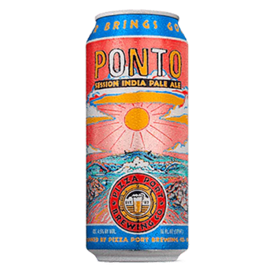 Pizza Port Ponto Session IPA and the ABV no man's lands...
