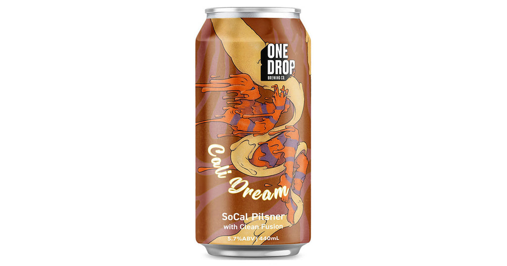 One Drop Brewing Cali Dream SoCal Pilsner