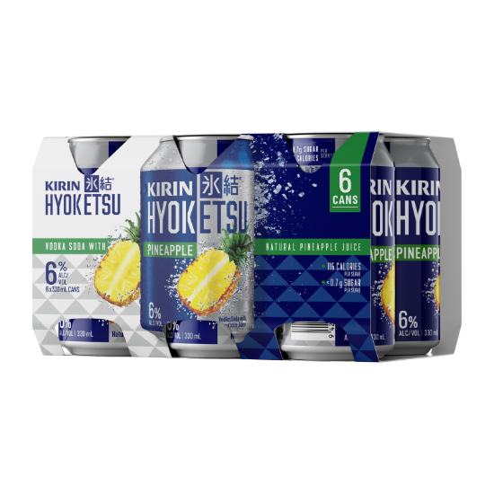 Kirin Hyoketsu Pineapple 330ml Can 6 Pack