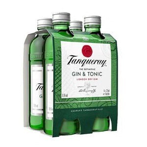 Tanqueray Gin & Tonic 4pk