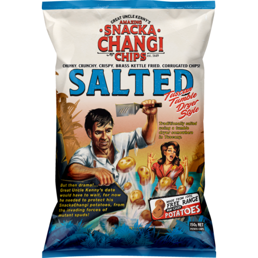 Snacka Changi Salted Chips 40g