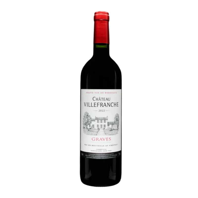 Chateau Villefranche Graves Rouge 2023