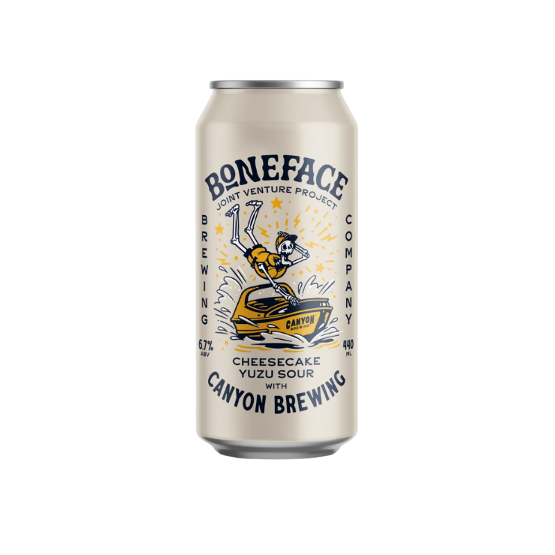 Boneface x Canyon Yuzu Cheesecake Sour 440ml