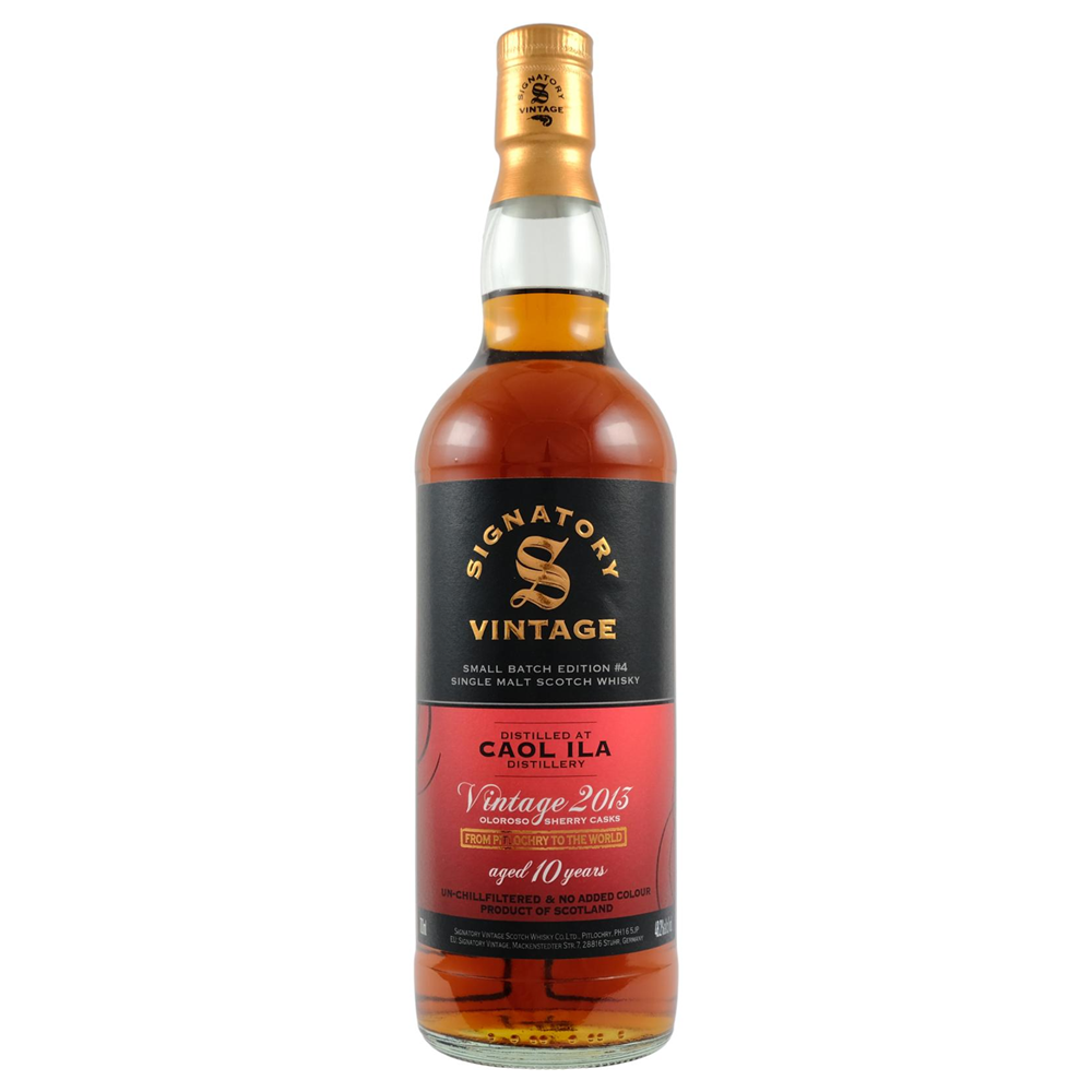 Cao Ila  Signatory Small Batch 2013 48.2%
