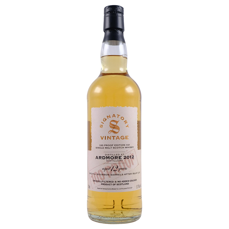 Ardmore Signatory 100 Proof 12 Years Old 57.1%