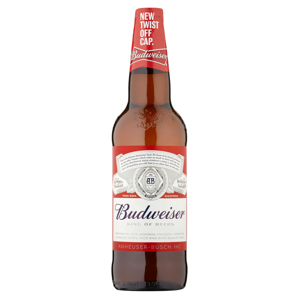 Budweiser 660ml Bottle (UK)