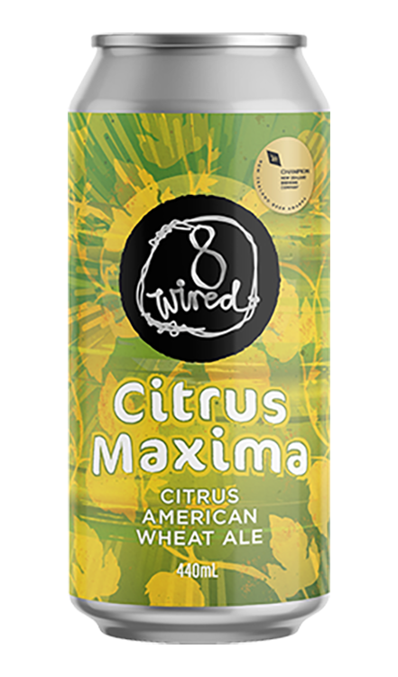 8 Wired Citrus Maxima American Wheat Ale 440ml