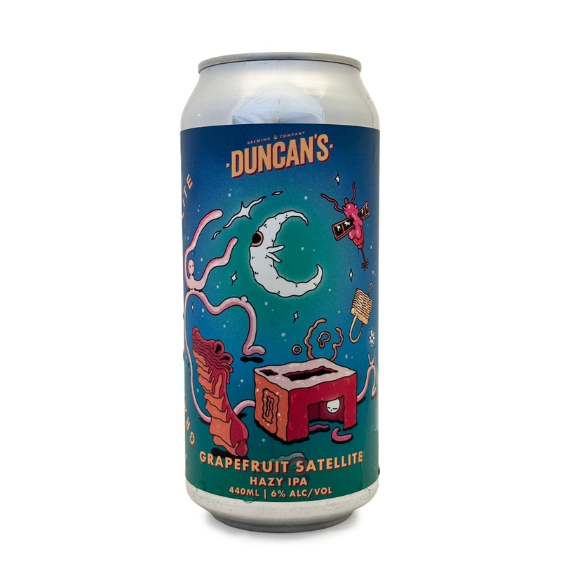 Duncan's Grapefruit Satellite Hazy IPA 440ml