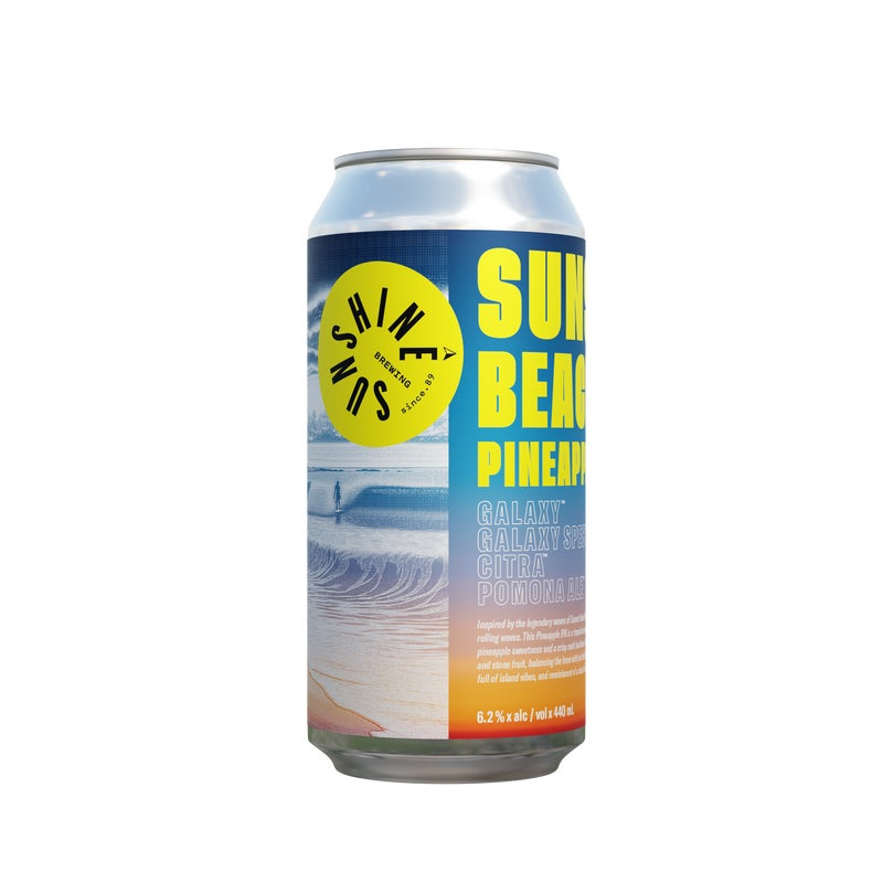 Sunshine Brewing Sunset Beach Pineapple IPA 440ml