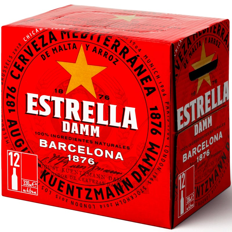 Estrella Damm 12pk Cans 4.6%