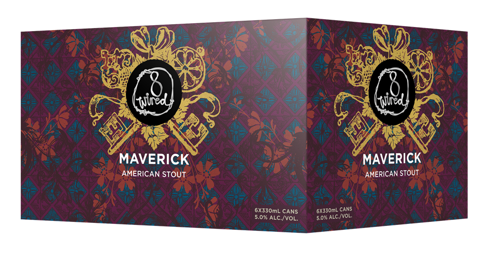 8 Wired Maverick Hoppy American Stout 6pk Cans