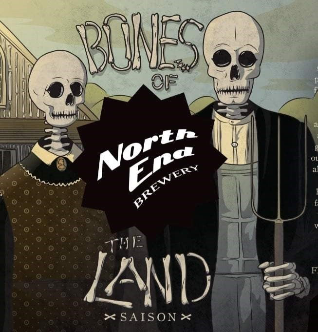 North End Bones Of The Land Saison 440ml