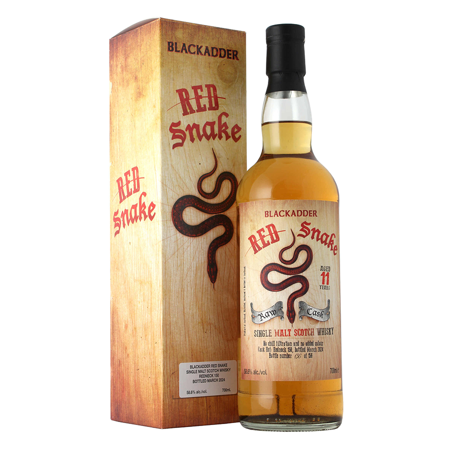 Red Snake 11 Year Old 2012 RN150 Raw Cask by Blackadder 58.6%