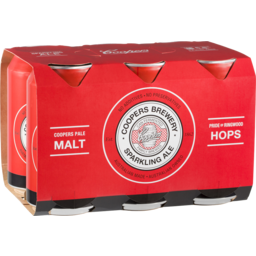 Coopers Sparkling Ale 6pk Cans