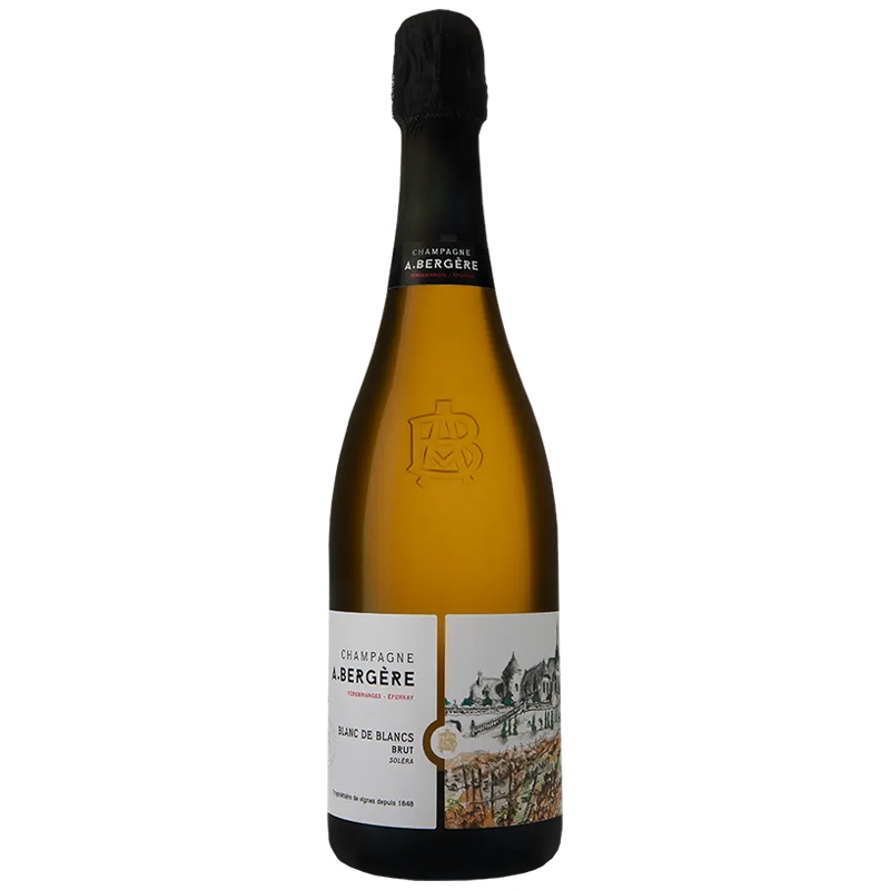Champagne A Bergere Solera Blanc de Blancs Brut  AOC Vallee du Petit Morin NV
