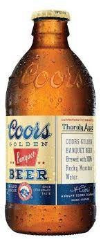 Coors Banquet 355ml Bottle