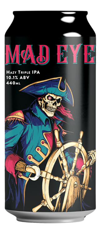 Double Vision Mad Eye Triple Hazy IPA 440ml