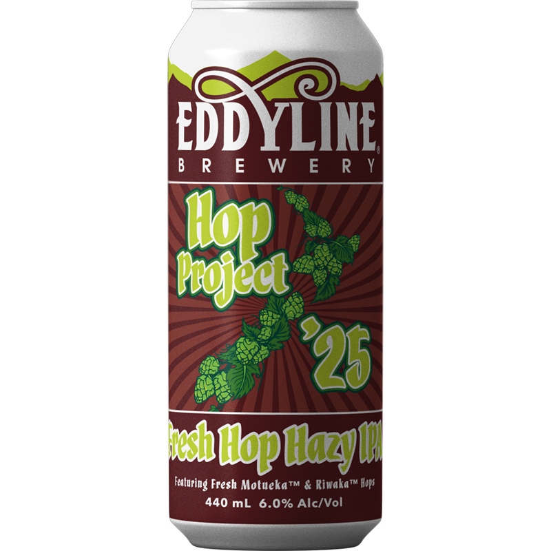 Eddyline Fresh Hop Project 2025 Hazy IPA 440ml
