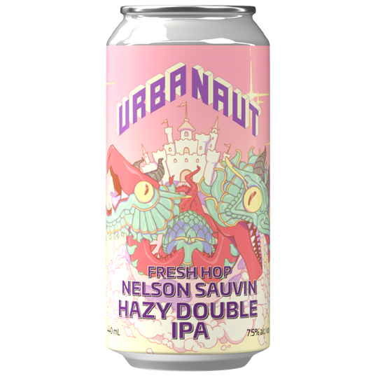 Urbanaut FRESH HOP Nelson Sauvin Hazy Double IPA 440ml