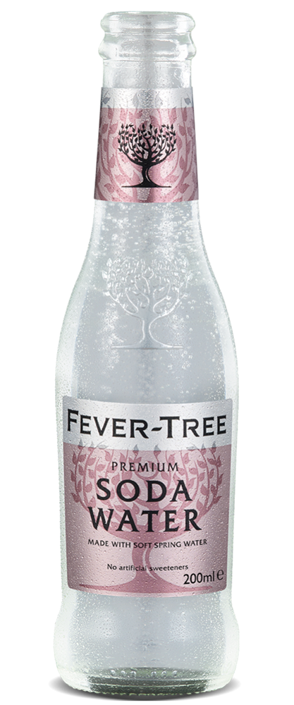 Fever Tree Soda Water 4pk Bottles