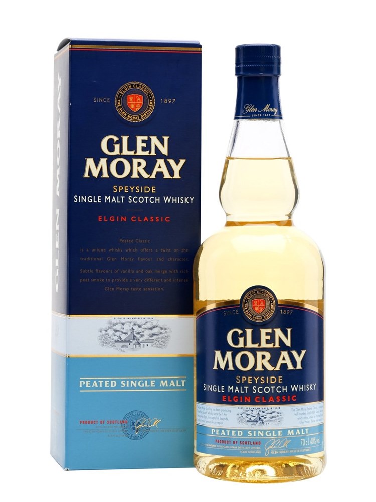 Glen Moray Elgin Classic Peated 40% 700ml