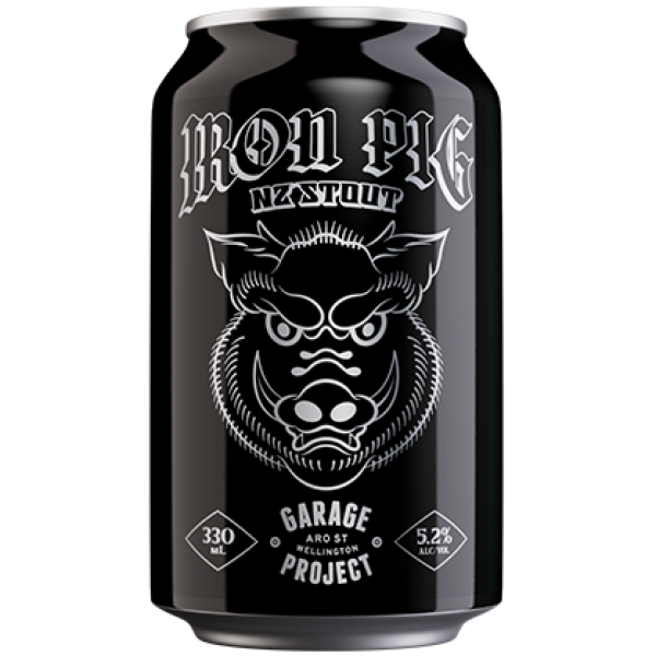 Garage Project Iron Pig NZ Stout 330ml Can
