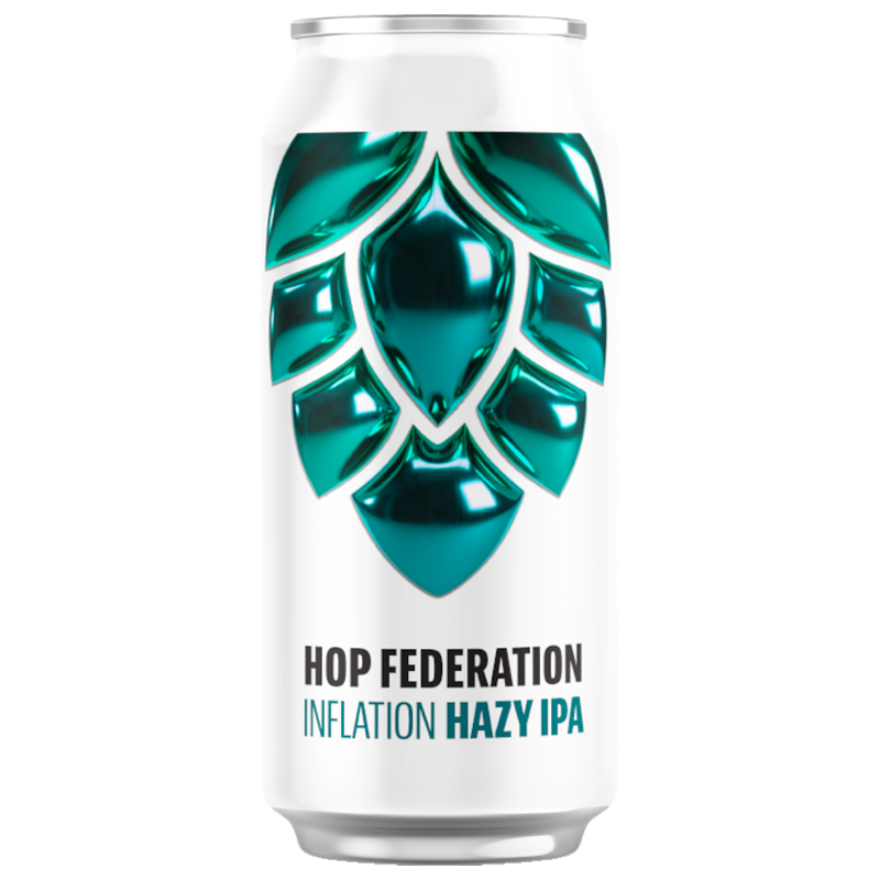 Hop Federation Inflation Hazy IPA 440ml