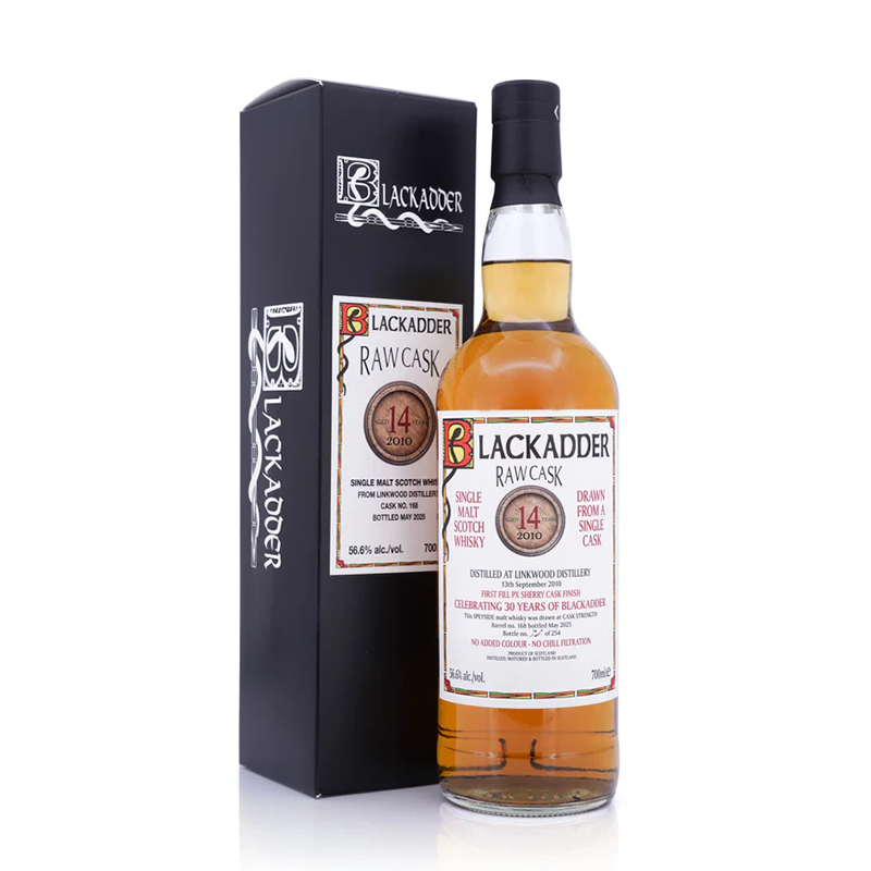 Blackadder Linkwood 14YO 2010-2025 56.6% Raw CaskPX Sherry Cask Finish 