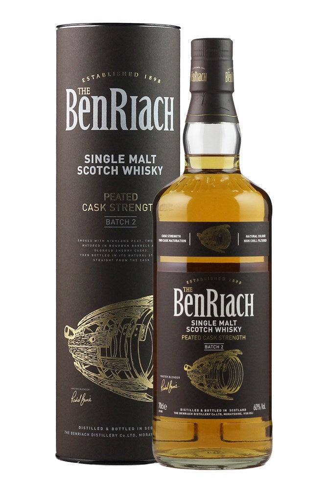 Benriach Batch 2 Cask Strength 60% 700mll