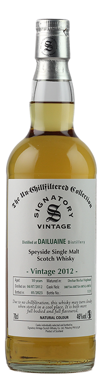 Dailuaine 'Signatory' 2012 / 10 years old 46% 