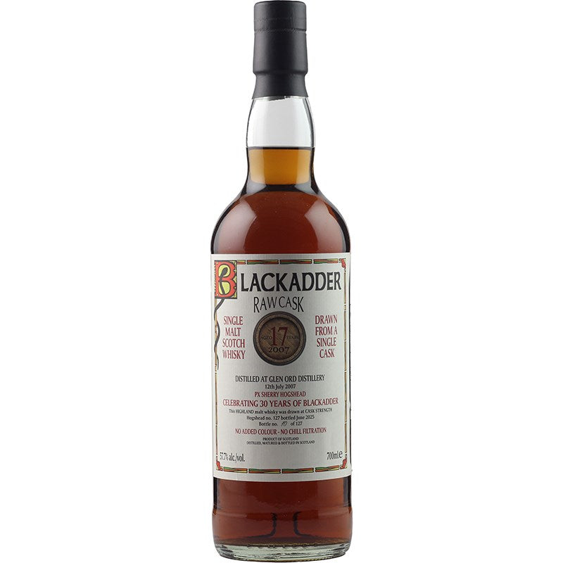 Blackadder Glen Ord 17YO 2007-2025 57.7% Raw CaskPX Sherry Hogshead 