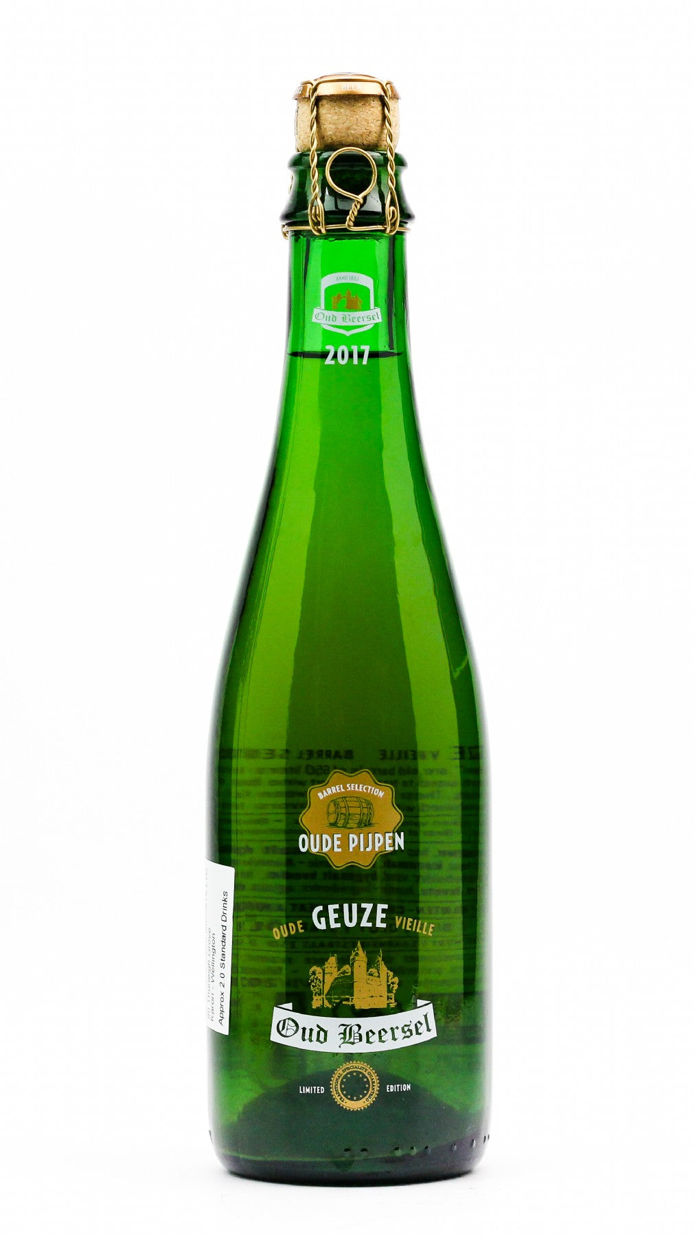Oud Beersel Oude Gueuze Barrel Sel Oude Pijpen 375ml