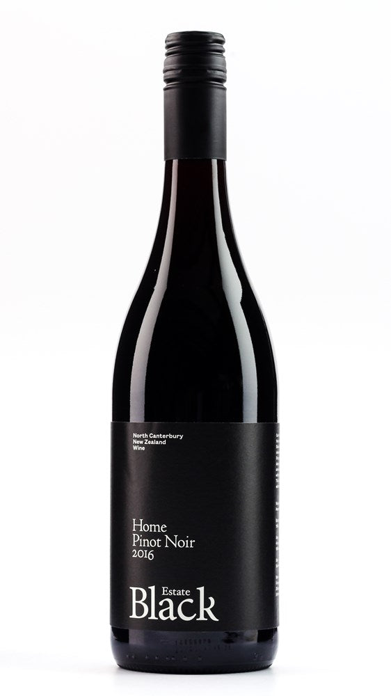 Black Estate Home Vineyard Pinot Noir North Canterbury 2023/2024