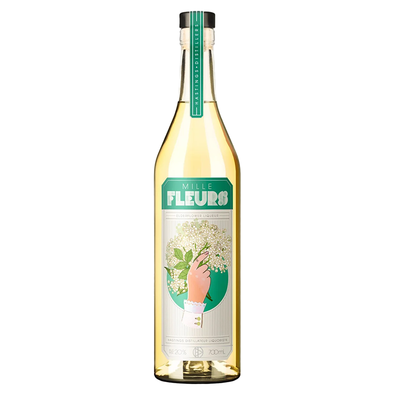 Hastings Distillers Mille Fleurs Elderflower Liqueur 20% 700ml