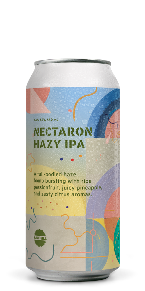Sawmill Nectaron Hazy Ipa 440ml