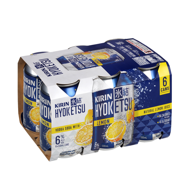 Kirin Hyoketsu Mandarin 6pk Cans