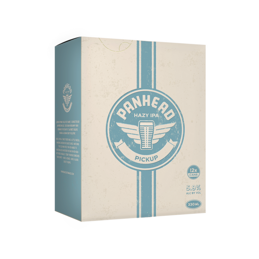 Panhead Pick Up Hazy IPA 12pk 330ml cans