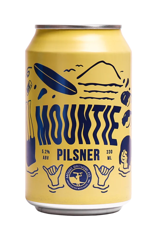 Mount Brewing Mountie Pilsner 330ml Can