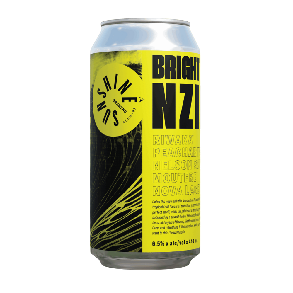 Sunshine Brewing Bright NZIPA 2025 440ml