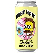 Urbanaut Jam Donut Hazy IPA 440ml