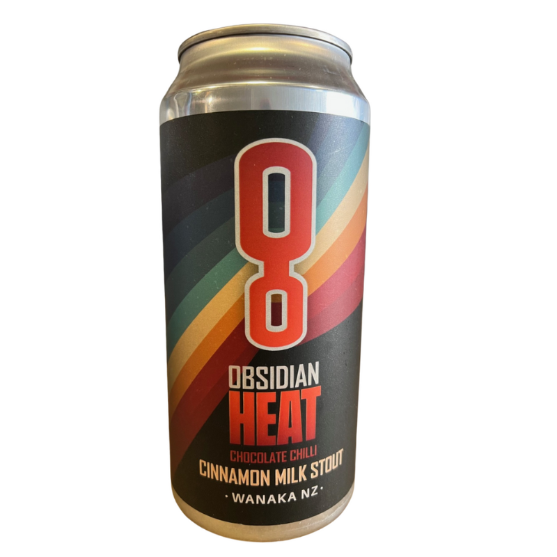 Ground Up Obsidian Heat Chilli Chocolate Cinnamon Stout 440ml