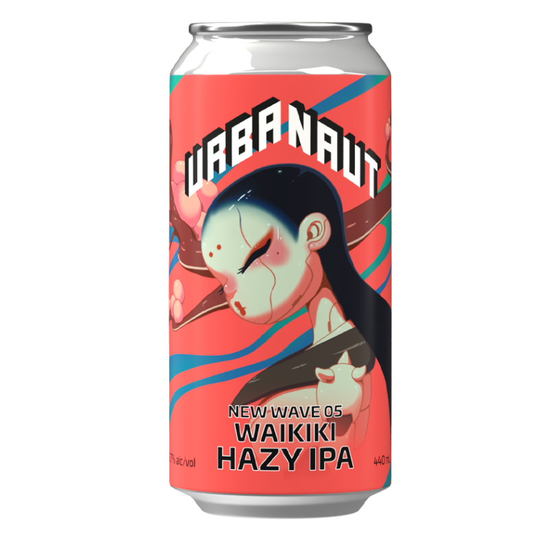 Urbanaut New Wave 5 Waikiki Hazy IPA 440ml