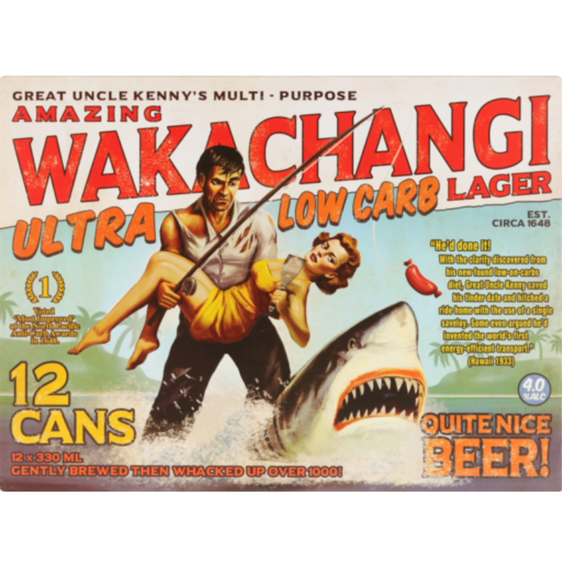 Wakachangi Low Carb 12pk Cans