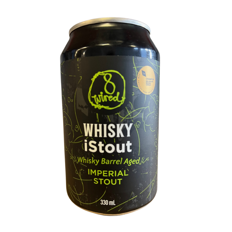 8 Wired Whisky iStout 330ml Can