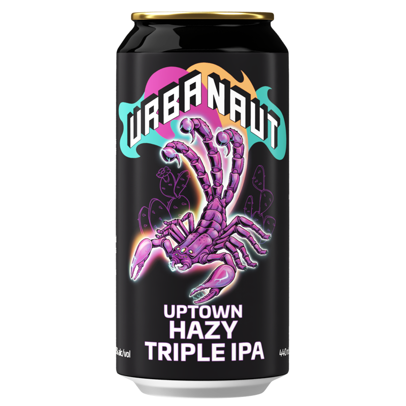 Urbanaut Uptown Hazy Triple IPA 440ml