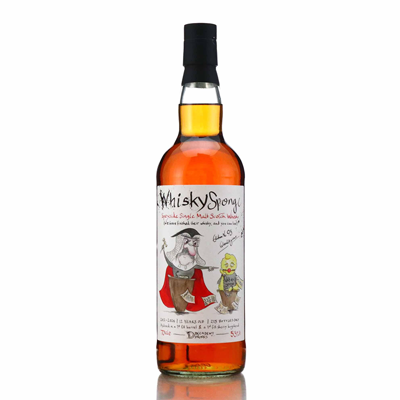 Glenlitigious 12 Year Old 53% (Whisky Sponge 93)