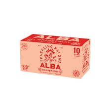 Alba Sparkling Grapefruit Paloma 10pk Cans