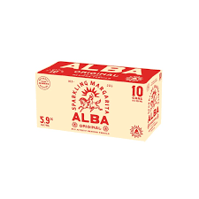 Alba Original Sparkling Margarita 10pk Cans