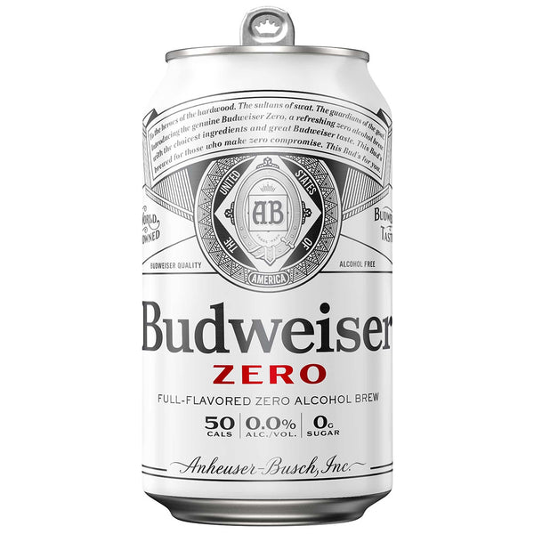 Budweiser Zero 355ml Can